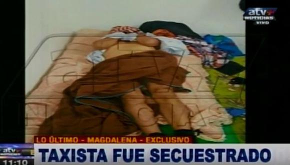 Policía rescata a taxista secuestrado en vivienda de Magdalena