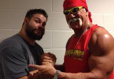 WWE: Hulk Hogan felicitó al campeón Kevin Owens