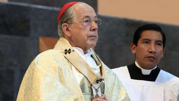 Cipriani: Fue "de mal gusto" el regalo de Evo al Papa Francisco