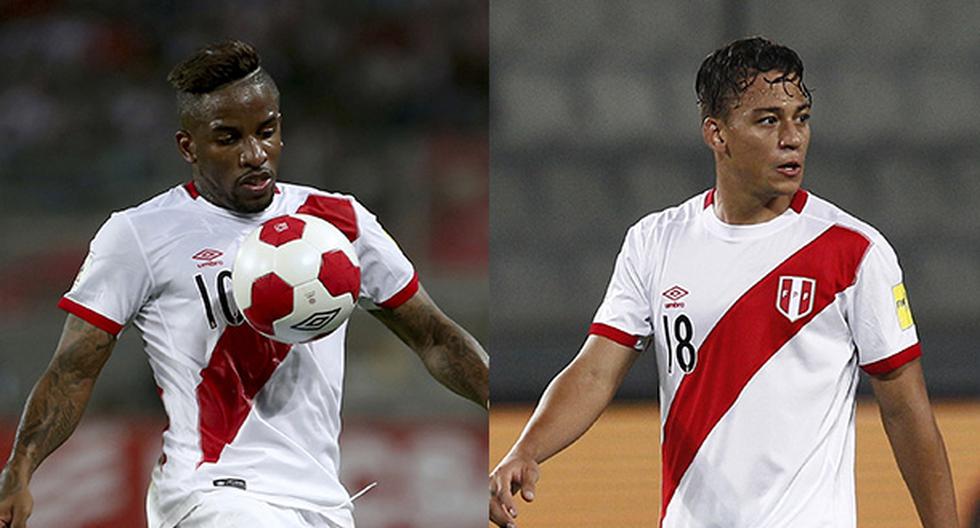 Jefferson Farfán y Cristian Benavente en la Selección Peruana. (Foto: Getty Images)