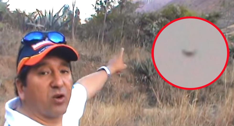 Sorprendente ovni es avistado en Huánuco – Perú. (Foto: Captura de YouTube)