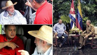 Diosdado Cabello se reunió con Fidel y Raúl Castro en La Habana