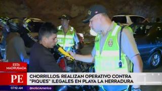 Chorrillos: realizan operación contra ‘piques’ ilegales en playa La Herradura