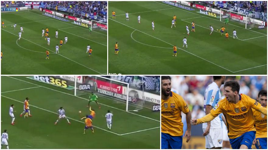 Lionel Messi: CUADRO x CUADRO de su golazo de 'tijera' (FOTOS) - 1