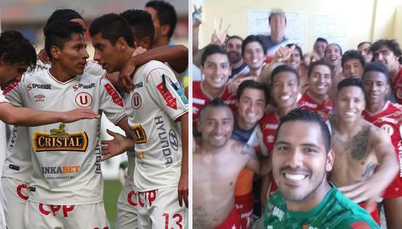 Universitario celebró en Ayacucho con selfie en vestuario