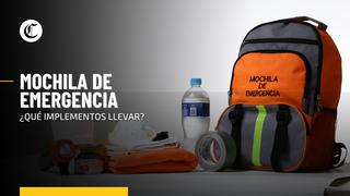 #EstemosListos: ¿Cómo preparar una mochila de emergencia que realmente nos ayude a sobrevivir a un terremoto?