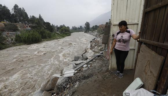 El caudal del río Rimac en Chaclacayo destruyó la ribera y varias viviendas. (Foto: Piko Tamashiro)