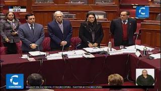 José Huerta: Comisión de Constitución guardó minuto de silencio por su fallecimiento
