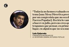 Luis Galarreta: las frases que dejó en entrevista con El Comercio