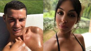 Cristiano Ronaldo olvida eliminación en Rusia 2018 feliz junto a Georgina Rodríguez