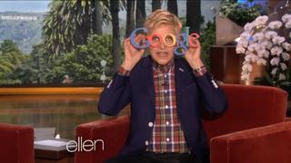 Ellen DeGeneres se burló de la venta pública de Google Glass