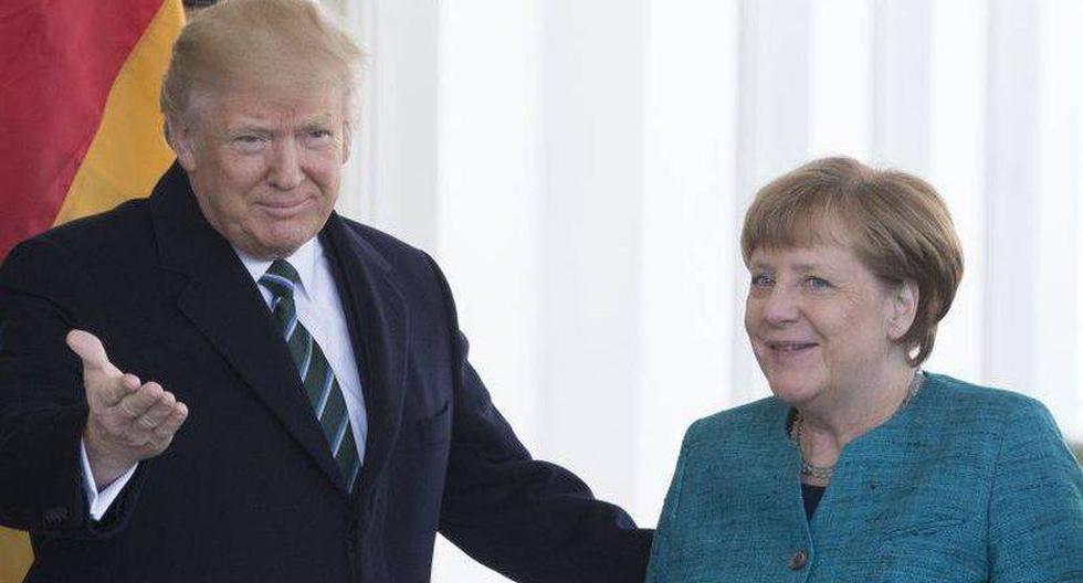 Donald Trump y Angela Merkel conversaron el mi&eacute;rcoles sobre la situaci&oacute;n en Ucrania y Afganist&aacute;n (EFE)