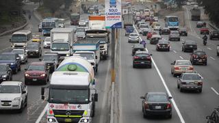 ‘Pico y placa’ para camiones reinició hoy en la Panamericana Sur y los infractores pagarán multa de S/344  tras culminar marcha blanca