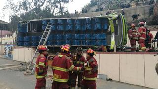 Cerro San Cristóbal: imágenes del accidente de tránsito que dejó 9 muertos [FOTOS]