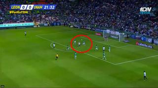 León vs. Pumas: mira el golazo de Gonzáles Espínola para el 1-0 a favor de los visitantes | VIDEO