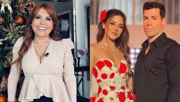 Magaly Medina y su dura crítica a Patricio Parodi y Luciana Fuster por no oficializar su romance. (Foto: Instagram)