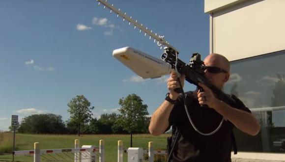 Crean arma electrónica que neutraliza drones peligrosos