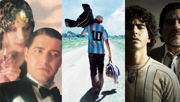 Tres películas con la figura de Diego Maradona como protagonista. (Foto: Difusión/Composición)
