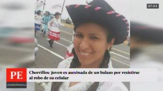 Chorrillos: asesinan a joven madre para robarle el celular