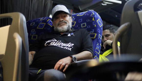 Diego Maradona se postula como entrenador de Manchester United. (Foto: Reuters)