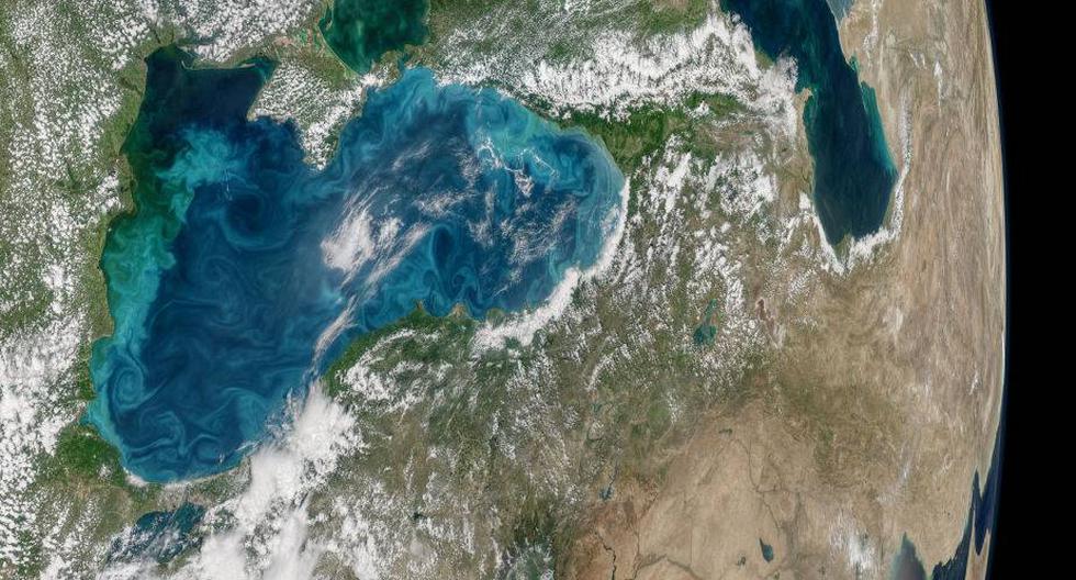 Una joya de la Tierra vista desde el espacio. (Foto: Norman Kuring, NASA’s Ocean Biology Processing Group)