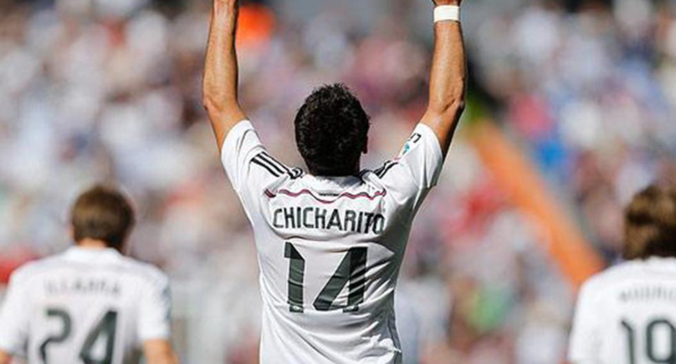 Chicharito Hernández hizo el segundo. (Foto: Twitter Real Madrid)