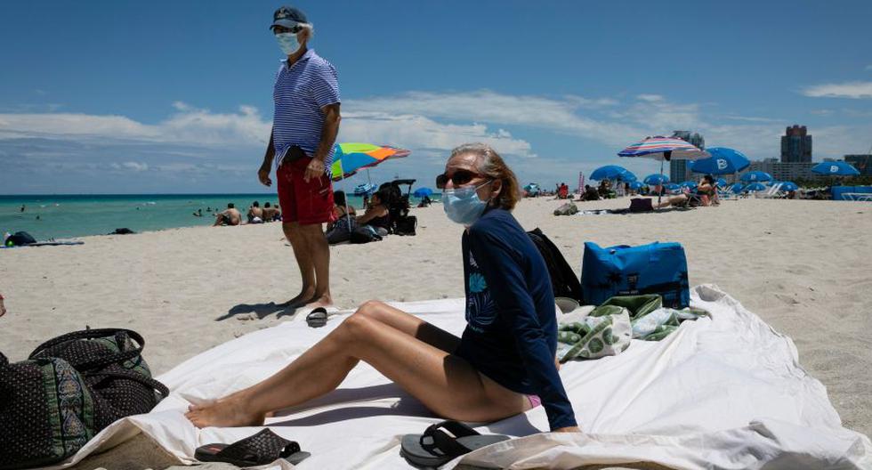 El condado de Miami-Dade, cuya principal ciudad es Miami, es el foco principal de COVID-19 en Florida. (Florida: AFP / Eva Marie Uzcategui)