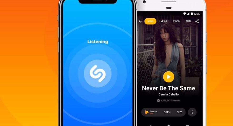Anteriormente, ya resultaba posible escuchar las canciones identificadas, como Spotify o Google Play Music, pero con la retirada de este servicio, que cerrará este año, Shazam ha comenzado a apostar por YouTube Music, su sucesor.(Foto: Shazam/EuropaPress)