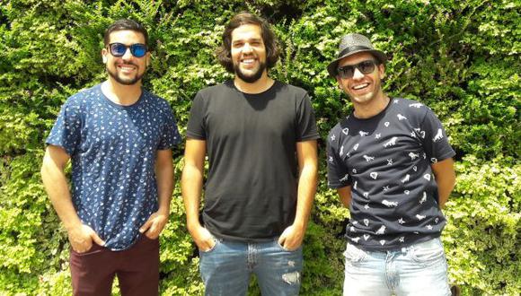 Alonso Briceño, Luis Buckley y Paul Schabauer integran We The Lion. (Foto: Difusión)