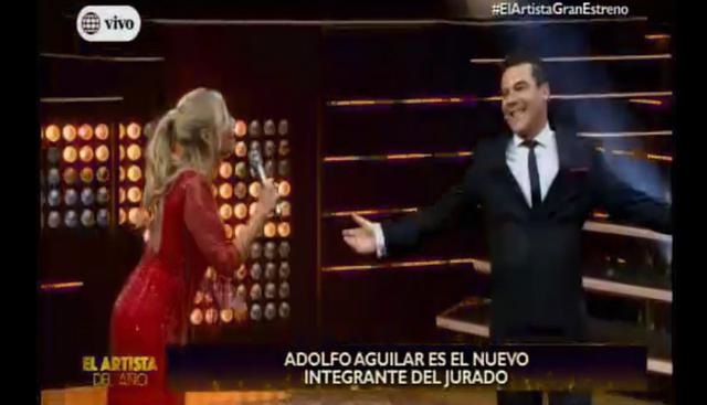 Adolfo Aguilar es el nuevo jurado de “El artista de año”. (Foto: Captura de video)