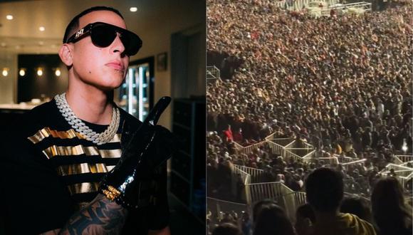 Concierto de Daddy Yankee en el Estadio Nacional de Santiago de Chile estuvo protagonizado por el caos. (Foto: Instagram/ Captura de video)