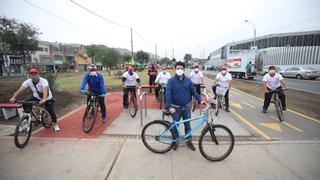 Día Mundial de la Bicicleta: rehabilitarán ciclovías en principales avenidas de San Martín de Porres | FOTOS
