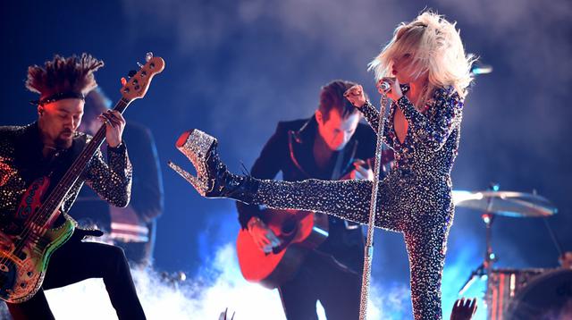 Lady Gaga en los Grammy 2019. (Foto: Agencias)