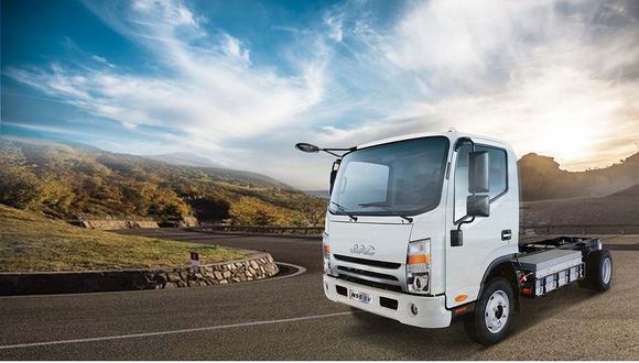 JAC N55EV: llega a Perú el primer camión 100% eléctrico del fabricante chino