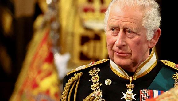 El actual rey Carlos III de Reino Unido en una imagen del 10 de mayo de 2022. (HANNAH MCKAY / AFP).