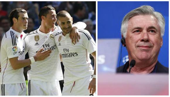 Madrid vs. Bayern: Ancelotti y la peculiar frase sobre la 'BBC'