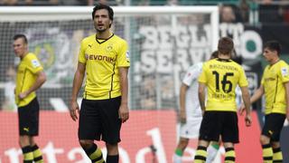 Dortmund perdió invicto en la Bundesliga tras caer 2-0 ante el Mönchengladbach