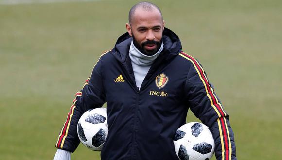Thierry Henry trabajó recientemente como asistente técnico de Bélgica en la Copa del Mundo 2018. Terminado el proceso decidió renunciar para cumplir su sueño de ser entrenador. (Foto: AP)
