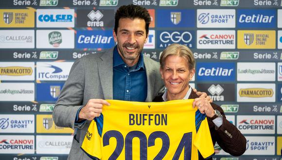 Gianluigi Buffon renovó contrato con Parma hasta 2024. (Foto: Parma)