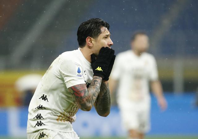 Inter enfrentó al Benevento por la Serie A