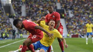 Brasil y Panamá empataron 1-1 en amistoso internacional jugado en Porto