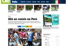 Prensa argentina no suelta a la Selección Peruana