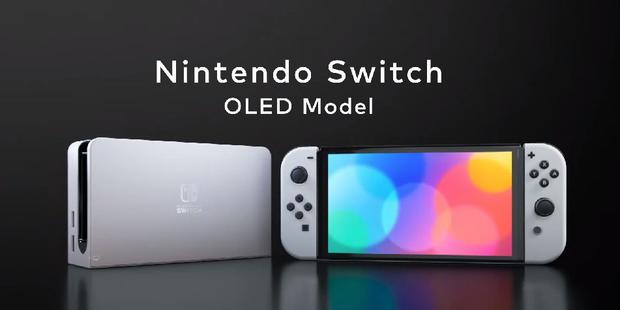  Nintendo Switch OLED.