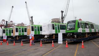 Metro: llegó nuevo tren que funcionará a fines de este mes