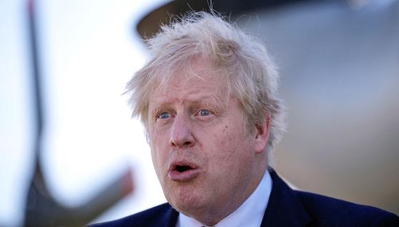 El primer ministro del Reino Unido, Boris Johnson, no podrá entrar a Rusia. (MATT DUNHAM / POOL / AFP).