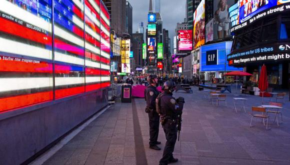 Nueva York, que durante mucho tiempo se ha enorgullecido de ser una de las ciudades más seguras del mundo, está experimentando un aumento en la delincuencia, y el tema se está convirtiendo en un tema central de una carrera por la alcaldía que se decidirá en junio. (Foto: AFP / Kena Betancur).