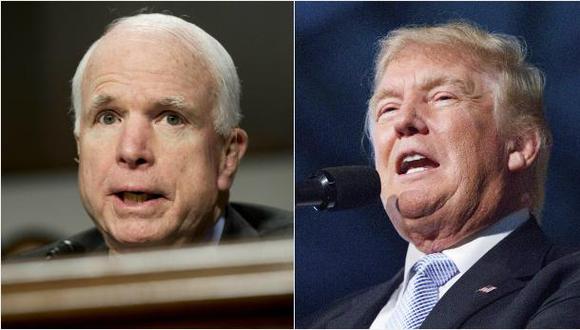 John McCain retira su apoyo a Trump por comentarios vulgares