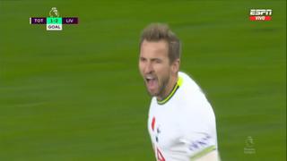 Harry Kane marcó el gol del descuento para el Tottenham vs. Liverpool | VIDEO