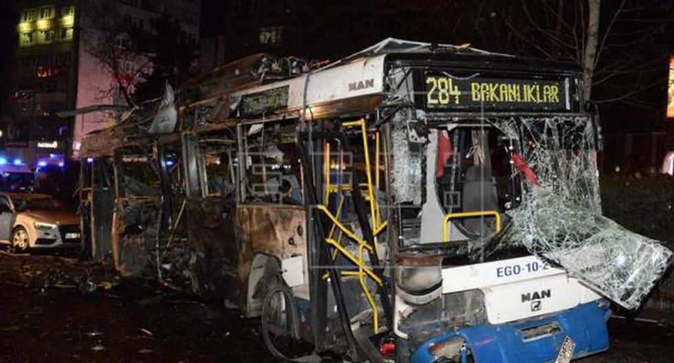 Turquía: 27 muertos y 75 heridos en explosión en Ankara, señalan. (Foto: EFE)