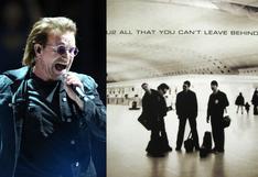 U2 celebra los 20 años de “All That You Can’t Leave Behind” con una edición de colección